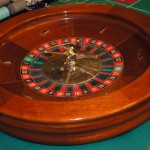 Jacks and Aces Casino Night Roulette Wheel